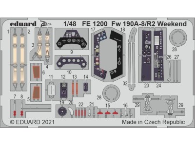 Fw 190A-8/R2 Weekend 1/48 for EDUARD 