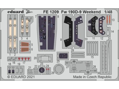 Fw 190D-9 Weekend 1/48 for EDUARD 