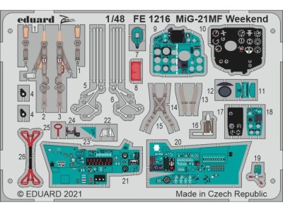 MiG-21MF Weekend 1/48 for EDUARD 