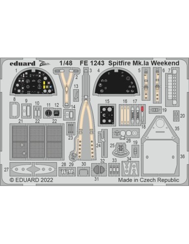 Spitfire Mk.Ia Weekend for EDUARD 