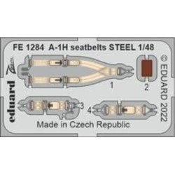 A-1H seatbelts STEEL 1/48 