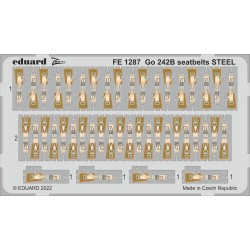 Go 242B seatbelts STEEL 1/48 