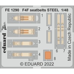 F4F seatbelts STEEL 