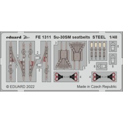 Su-30SM seatbelts STEEL for GREAT WALL HOBY 