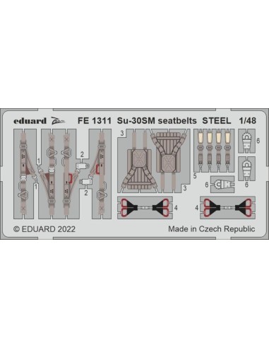 Su-30SM seatbelts STEEL for GREAT WALL HOBY 