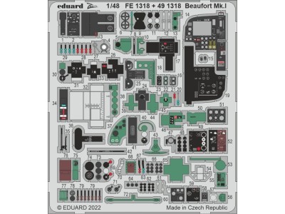 Beaufort Mk.I for ICM 