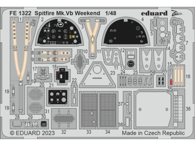 Spitfire Mk.Vb Weekend for EDUARD 