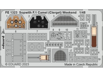 Sopwith F.1 Camel (Clerget) Weekend for EDUARD 