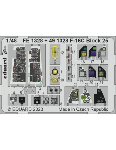 F-16C Block 25 1/48 for KINETIC 