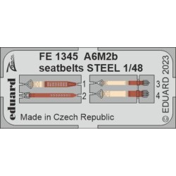 A6M2b seatbelts STEEL 1/48 ACADEMY 