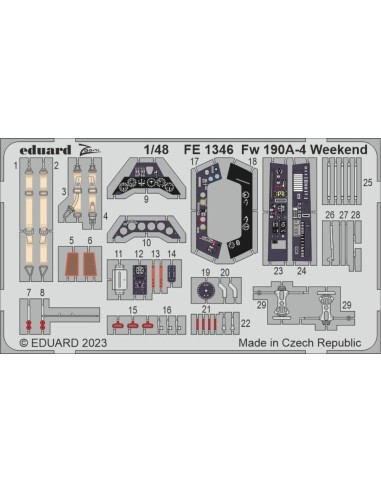Fw 190A-4 Weekend 1/48 EDUARD 