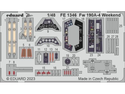 Fw 190A-4 Weekend 1/48 EDUARD 