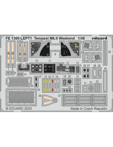 Tempest Mk.II Weekend 1/48 EDUARD 