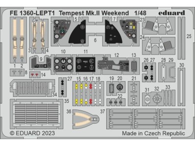 Tempest Mk.II Weekend 1/48 EDUARD 