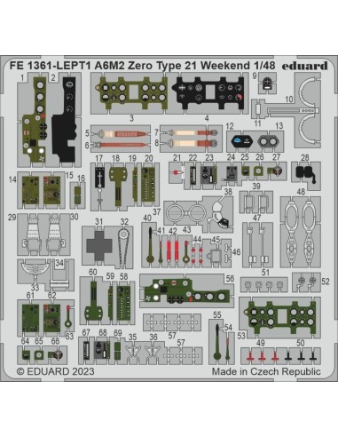A6M2 Zero Type 21 Weekend 1/48 EDUARD 