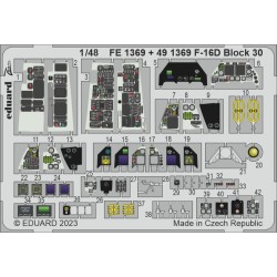 F-16D Block 30 1/48 KINETIC 