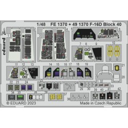F-16D Block 40 1/48 KINETIC 