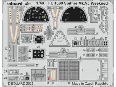 Spitfire Mk.Vc Weekend 1/48 EDUARD 