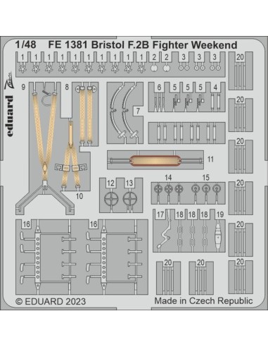 Bristol F.2B Fighter Weekend 1/48 EDUARD 
