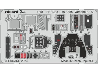 Vampire FB.9 1/48 AIRFIX 