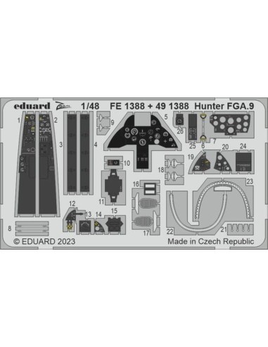 Hunter FGA.9 1/48 AIRFIX 