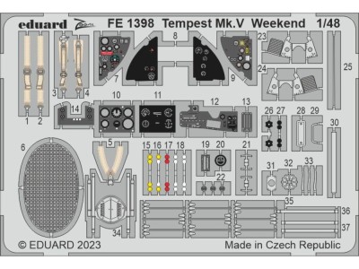 Tempest Mk.V Weekend 1/48 EDUARD 