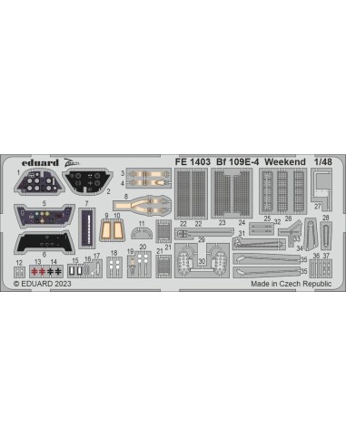 Bf 109E-4 Weekend 1/48 