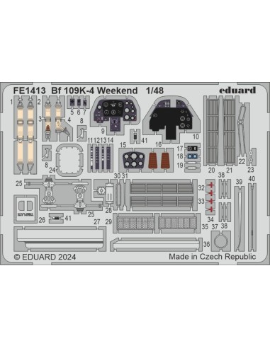Bf 109K-4 Weekend 1/48 