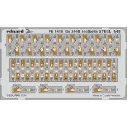 Go 244B seatbelts STEEL 1/48 ICM 
