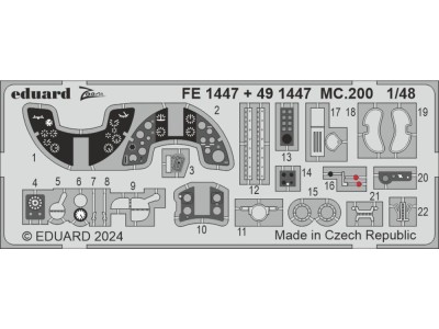 MC.200  ITALERI 