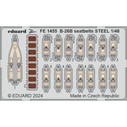 B-26B Marauder seatbelts STEEL  ICM 