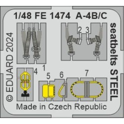 A-4B/C seatbelts STEEL 