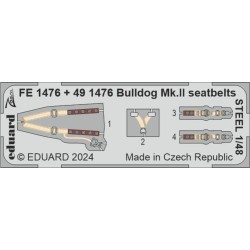 Bulldog Mk.II seatbelts STEEL 