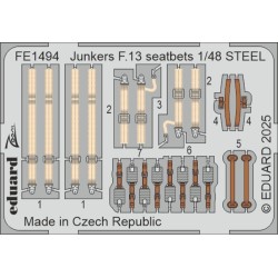 Junkers F.13 seatbelts STEEL   MINIART 