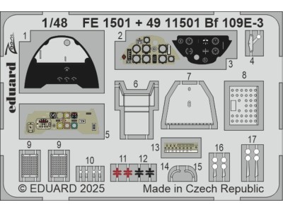 Bf 109E-3  HOBBY BOSS 