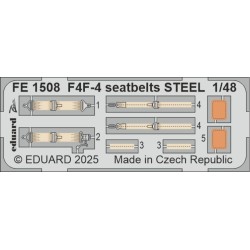 F4F-4 seatbelts STEEL  ACADEMY 