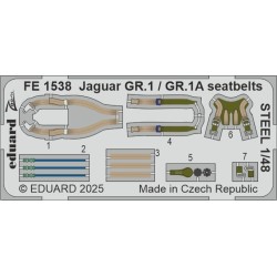 Jaguar GR.1 / GR.1A seatbelts STEEL  AIRFIX 
