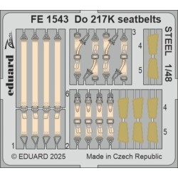 Do 217K seatbelts STEEL  ICM 
