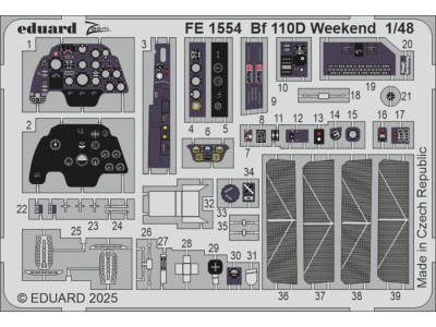 Bf 110D Weekend  EDUARD 
