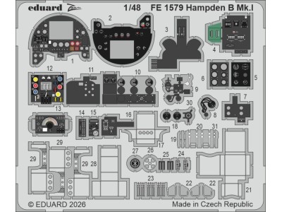 Hampden B Mk.I for ICM 