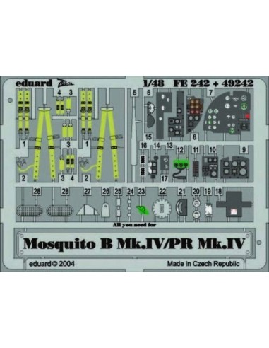 Mosquito B.Mk.IV/PR Mk.IV für Tamiya Bausatz 