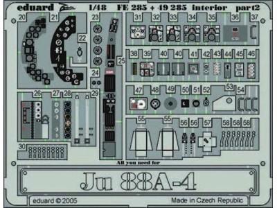 Ju 88A-4 interior 