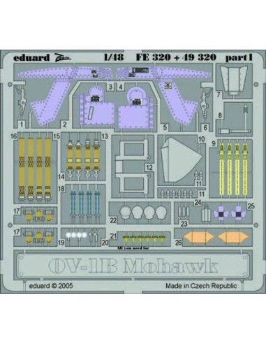 OV-1B Mohawk für Roden Bausatz 