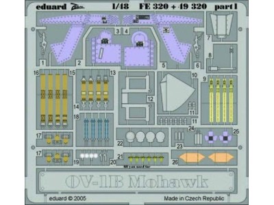 OV-1B Mohawk für Roden Bausatz 