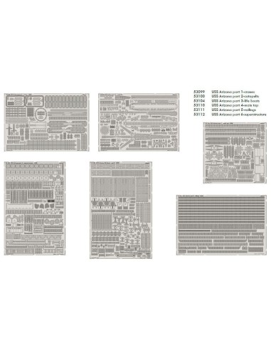 USS ARIZONA 1/200 -Part I. for Trumpeter 