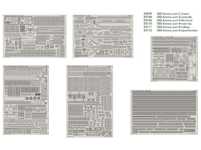 USS ARIZONA 1/200 -Part I. for Trumpeter 