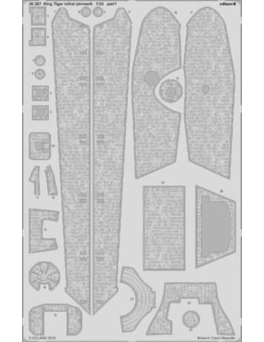 King Tiger initial for Takom 