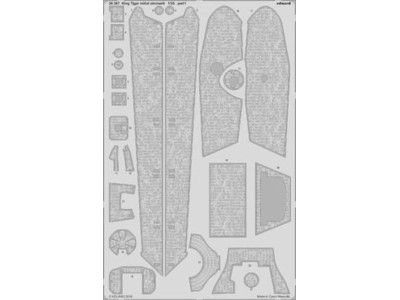 King Tiger initial for Takom 