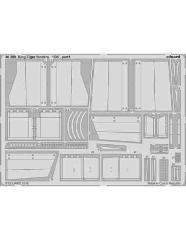 King Tiger initial for Takom 