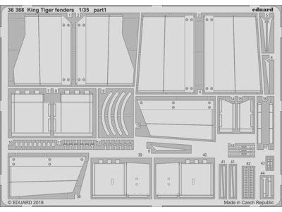 King Tiger initial for Takom 